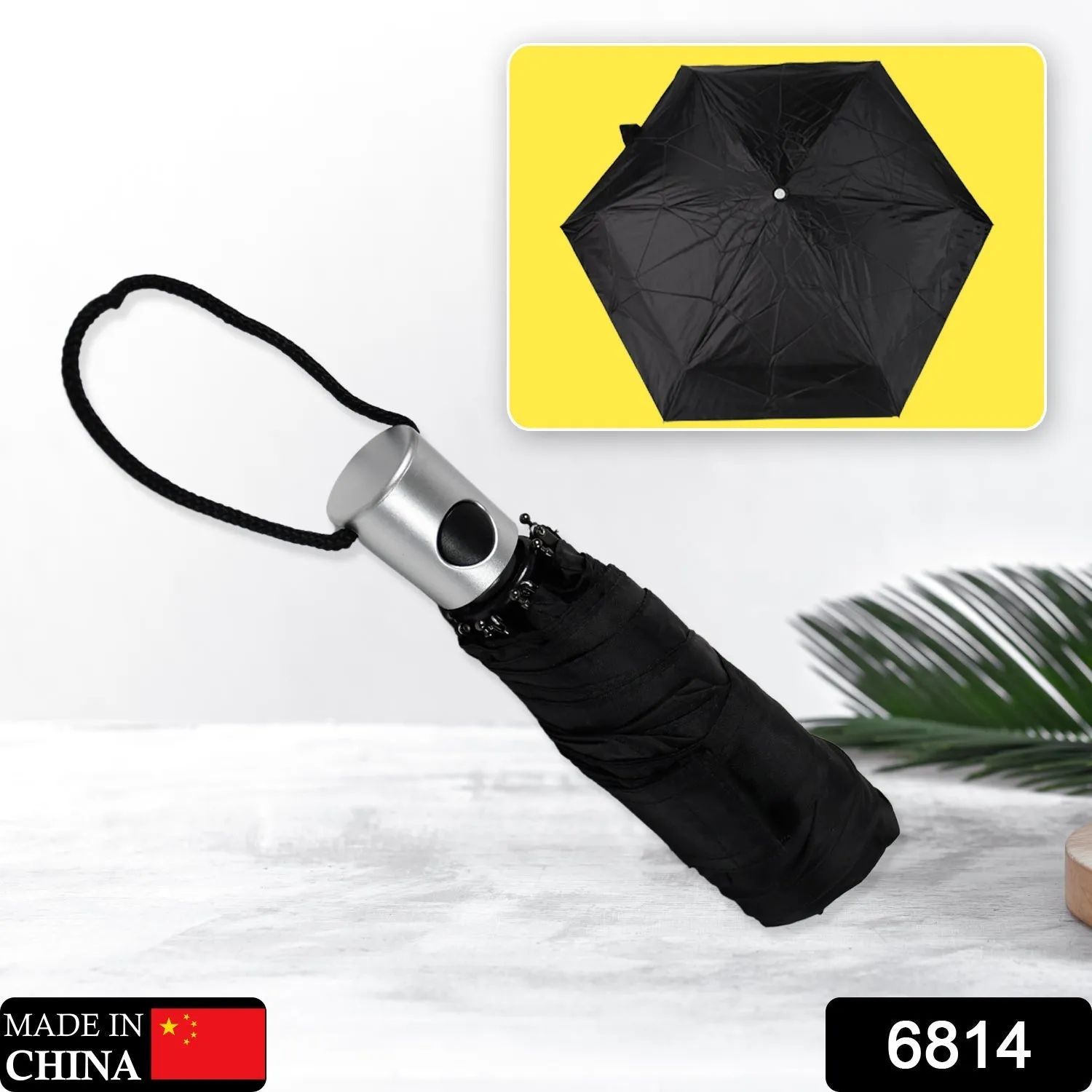 Travel Inverted Umbrella Compact Windproof Umbrella Sun & Rain Umbrella for Men & Women
