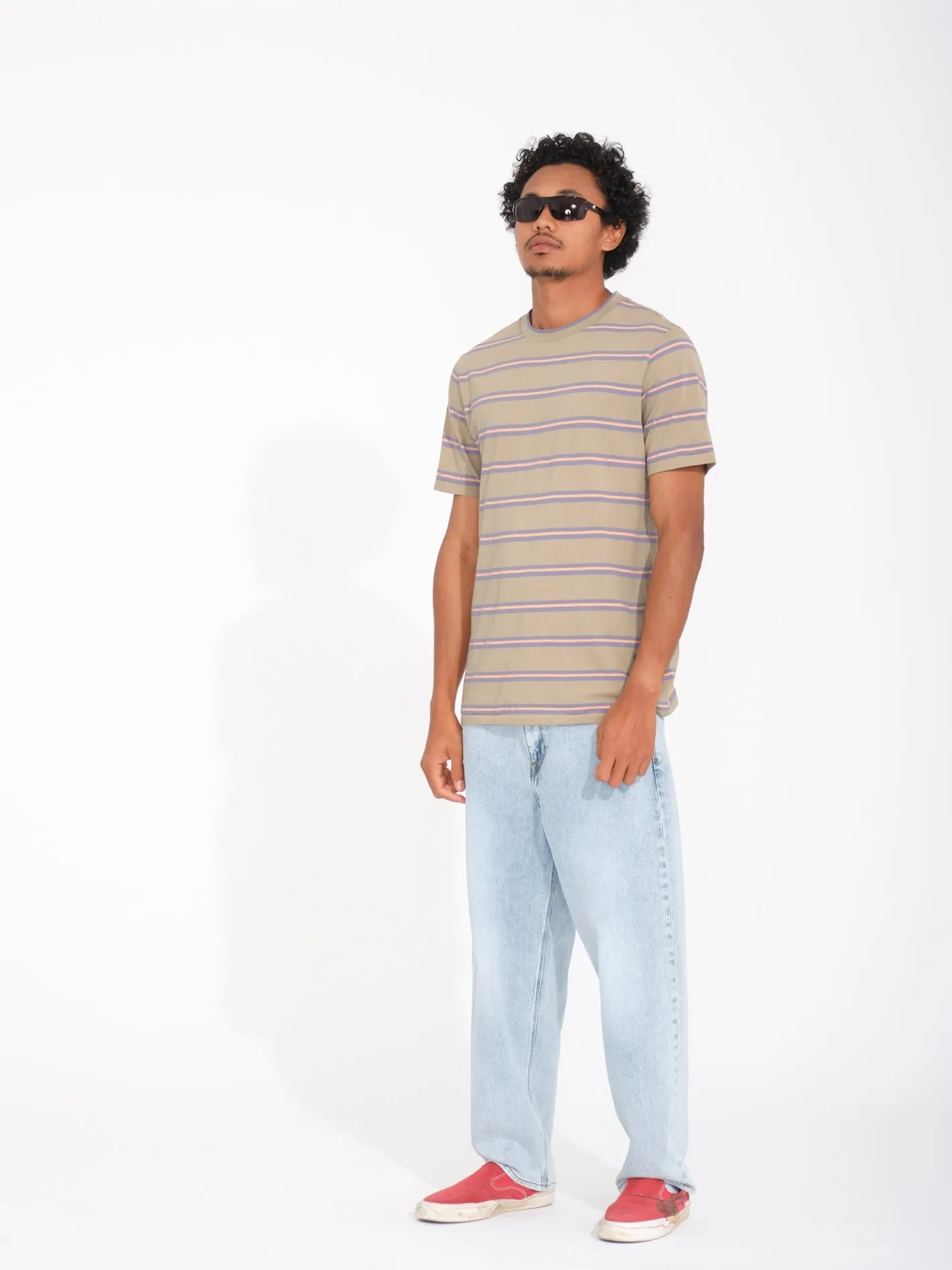 V Ent Hockey Dad T-Shirt - LIGHT KHAKI