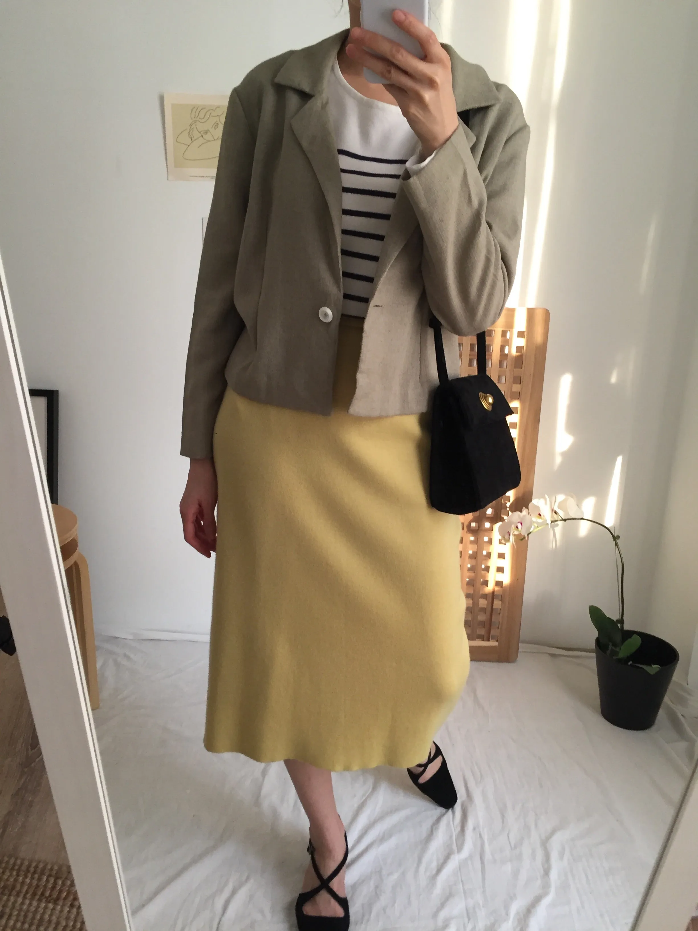 Viola suit jacket { Japanese vintage }