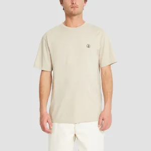 Volcom Circle Blanks HTH T-Shirt Light Khaki