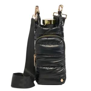 WanderFull Hydrobag Black Shiny With Gold Hardware