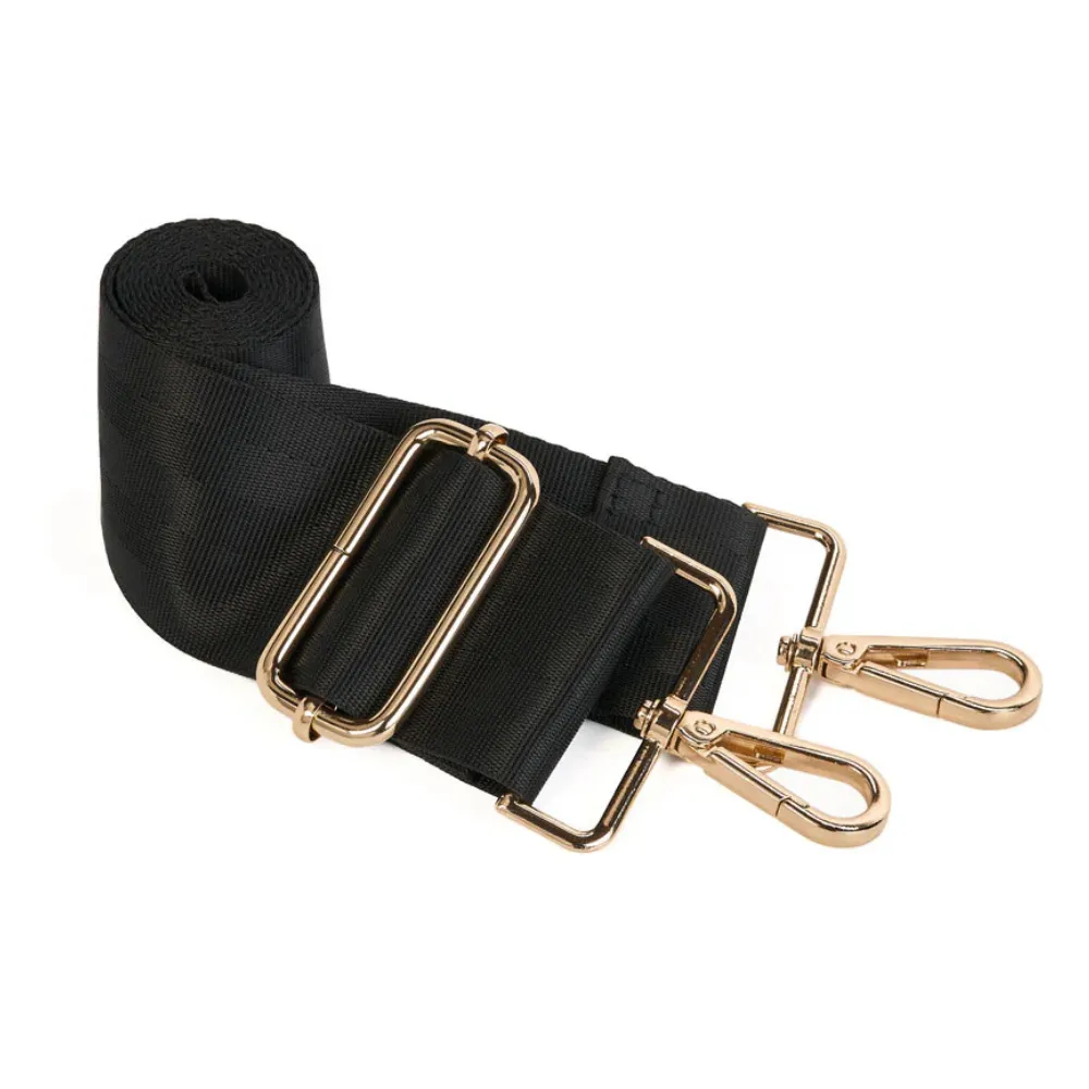 WanderFull Hydrobag Black Shiny With Gold Hardware