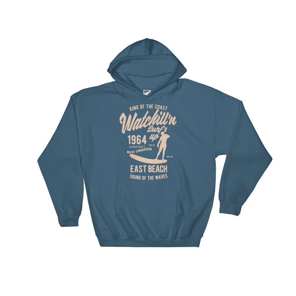 Watchill'n 'Surf's Up' - Hoodie (Khaki)