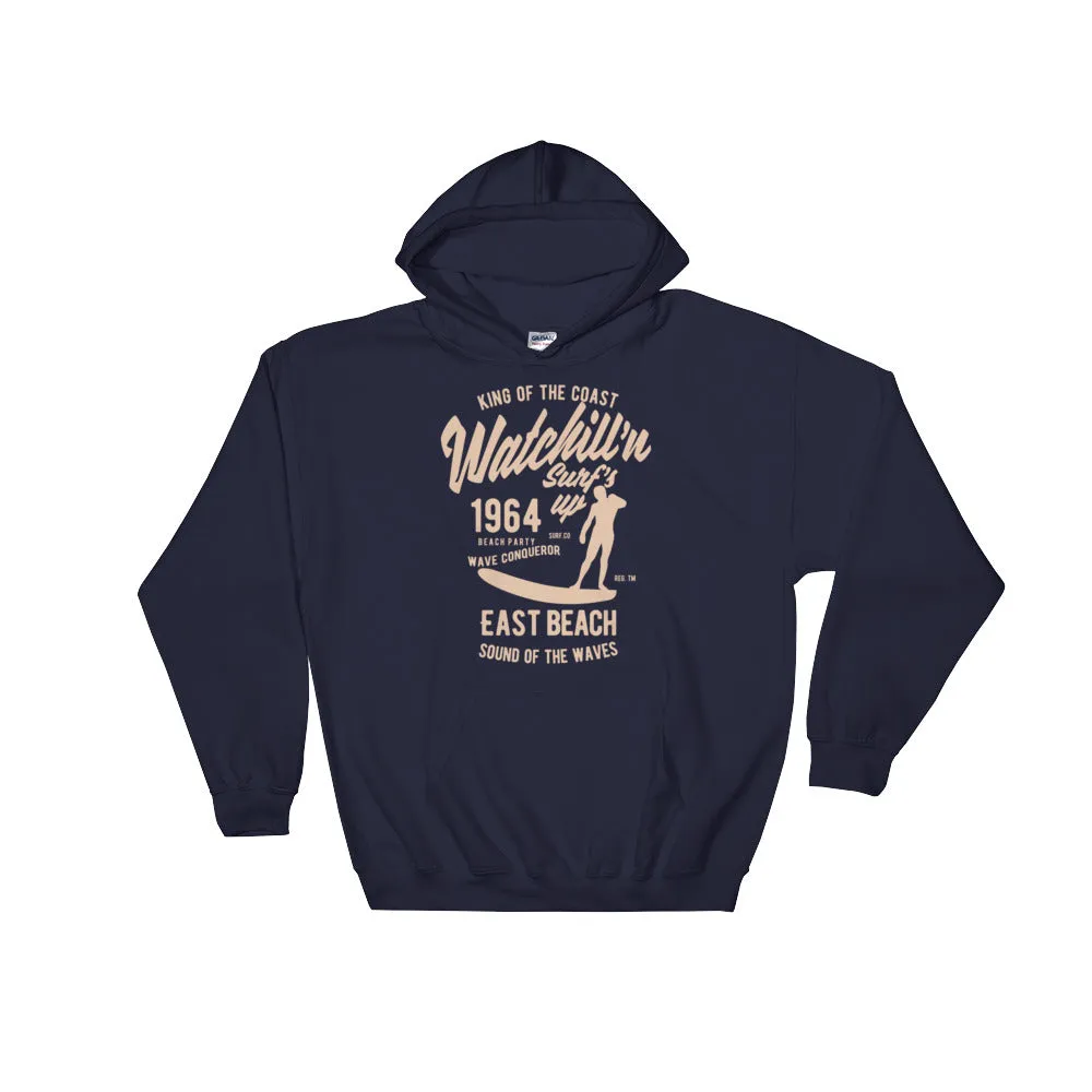 Watchill'n 'Surf's Up' - Hoodie (Khaki)