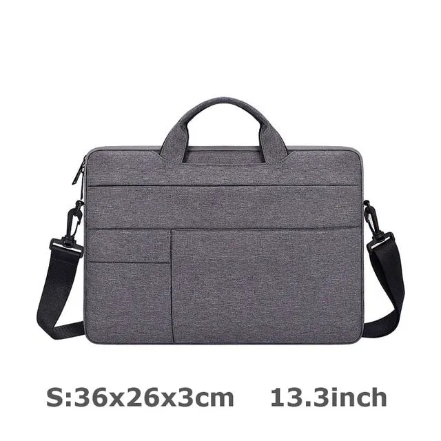 Waterproof Handbag Designer Women 14 15.6 inch Laptop Briefcase Business Handbag for Men Large Capacity Messenger Shoulder Bag