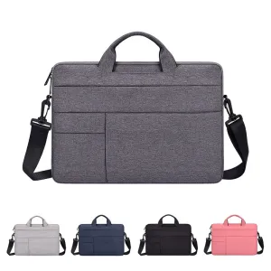 Waterproof Handbag Designer Women 14 15.6 inch Laptop Briefcase Business Handbag for Men Large Capacity Messenger Shoulder Bag