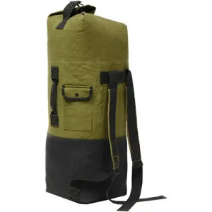 Waxed Canvas Deluxe Duffler