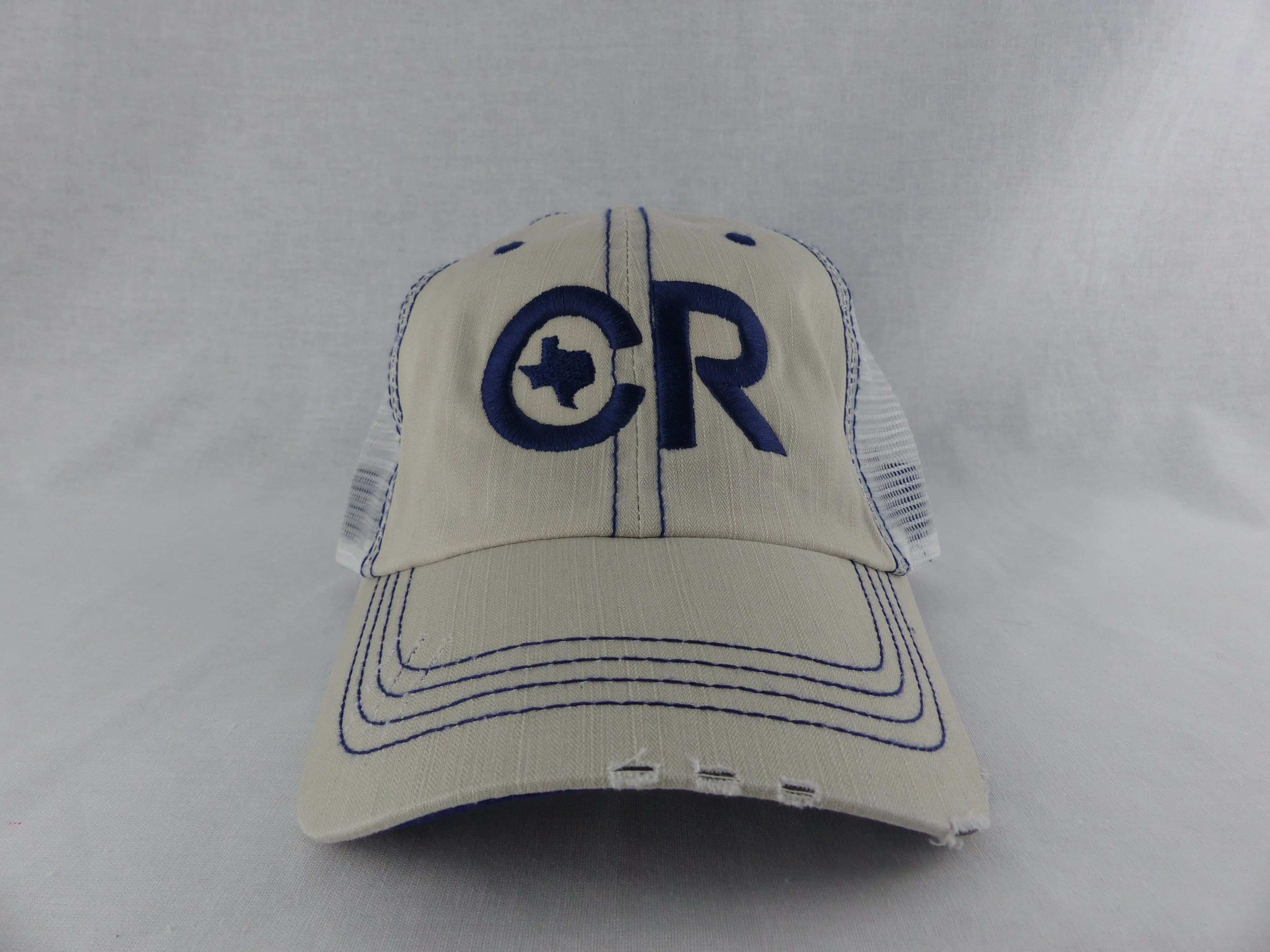Weathered Light Gray CR Hat