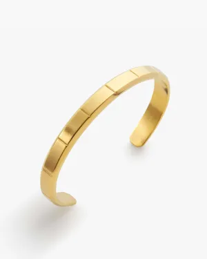 Wilshire Cuff Bracelet - Gold