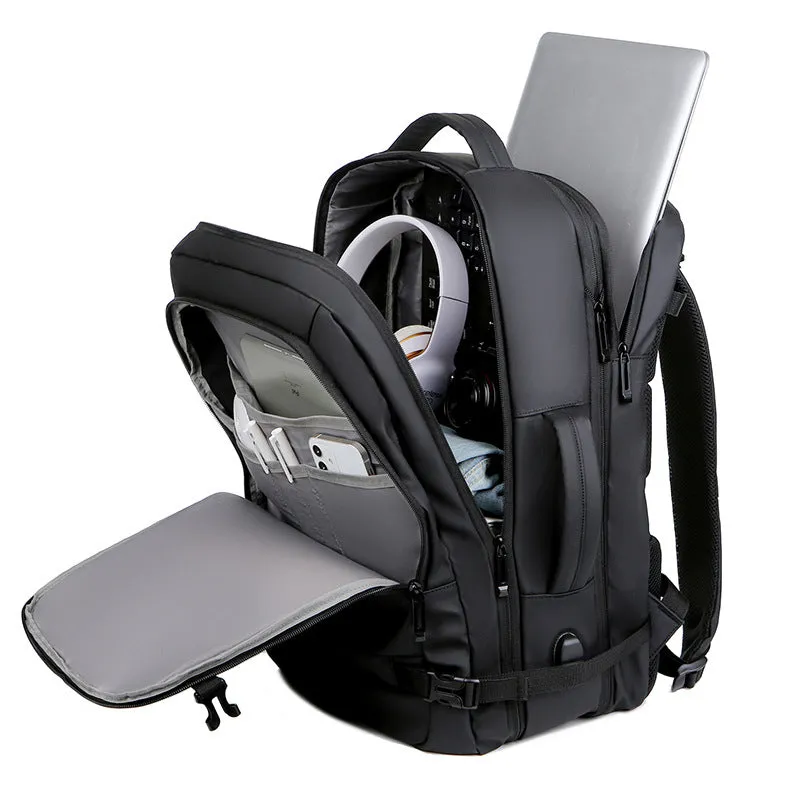 Women's & Men's & Capacity Expansion Extended Charging Waterproof Business Backpacks