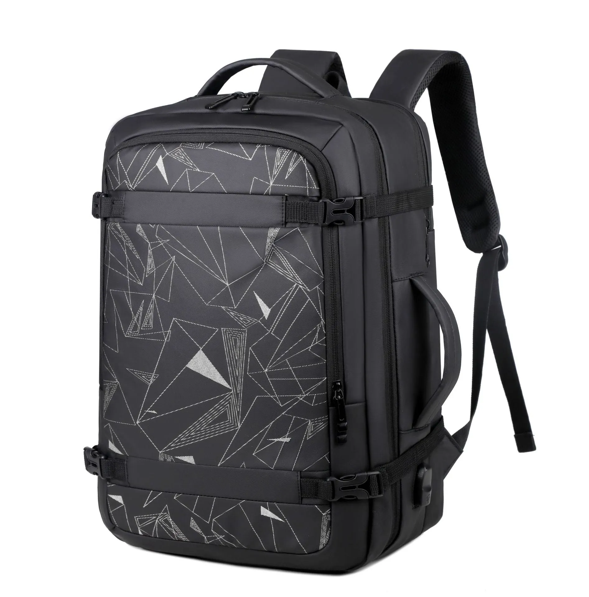 Women's & Men's & Capacity Expansion Extended Charging Waterproof Business Backpacks