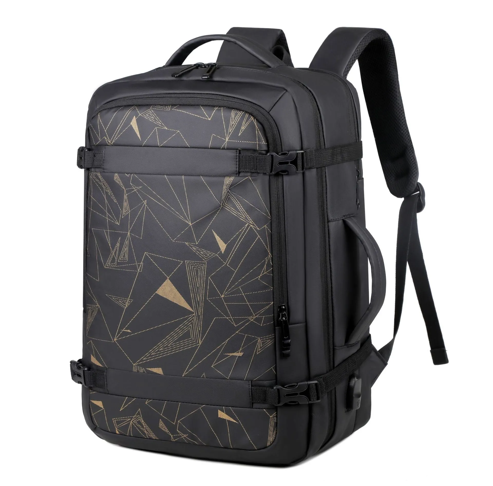 Women's & Men's & Capacity Expansion Extended Charging Waterproof Business Backpacks