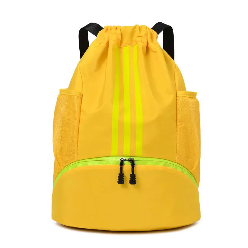 Women's & Men's & Large Capacity Drawstring Basketball Fashion Backpacks