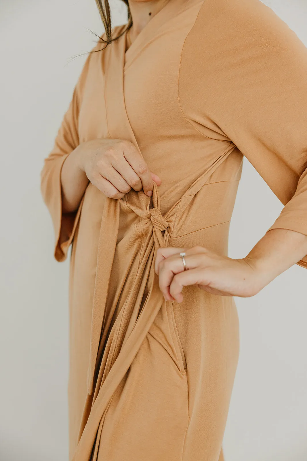 Women's Everyday Robe - Pecan