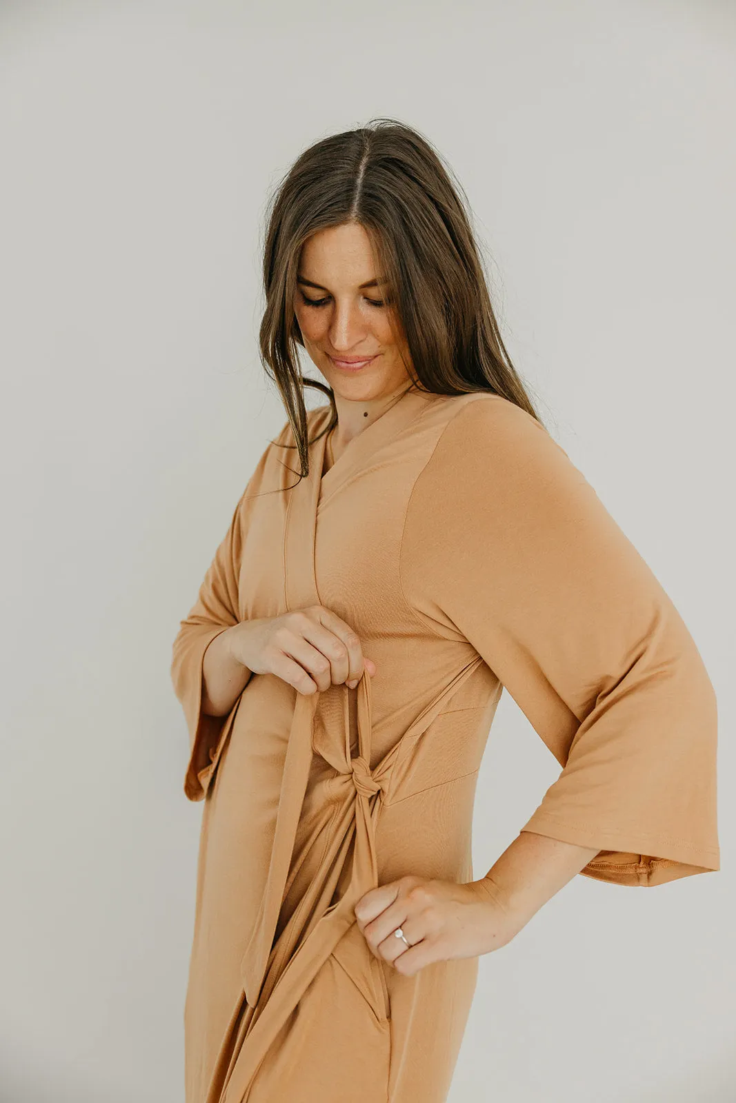 Women's Everyday Robe - Pecan