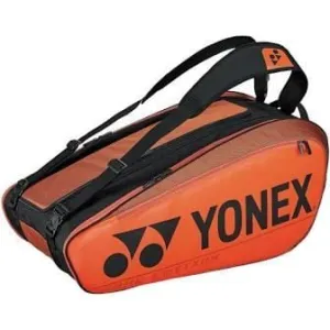 Yonex 92029EX Pro 9 Piece Badminton Racket Bag - Copper Orange